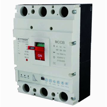 ETTROIT 3P automatischer Kompaktleistungsschalter mit einstellbarem Radius 630–800 A, 50 kA (Modell JX14363800)