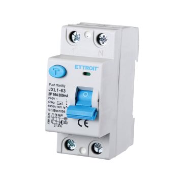 ETTROIT Reiner Fehlerstromschutzschalter 2P 16A 300mA 220V 6KA - JX321663