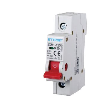ETTROIT Lasttrennschalter 1P 63A 240VAC DIN-Schiene – JX416300
