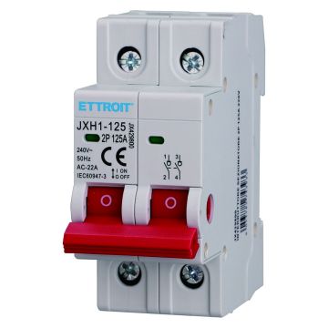 ETTROIT Lasttrennschalter für DIN-Schienenmontage, 2P, 125 A, 240 V – JX429800