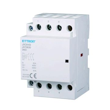 ETTROIT Modularschütz DIN AC 3P 220V 63A 3 Kontakte NO - JX73630