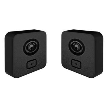 Synchronisierte schlank-Version 12/24V Infrarot-Photozellen für Tore und Türe externe Montage 20M IP55 Nologo LOOK-FEmini
