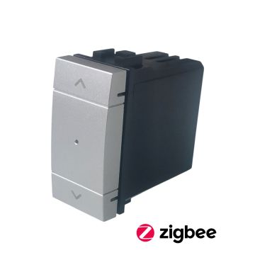 ETTROIT Smart ZigBee LGZB1202 230V Rollladentaster GRAU kompatibel mit BTicino Living – SKU LGZB1202