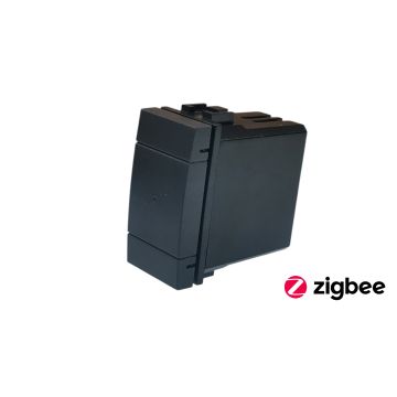 ETTROIT Smart ZigBee Tuya Umsteller Kompatibel mit BTicino Living Black - LNZB0801