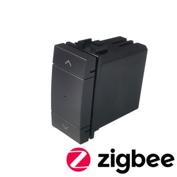 ETTROIT Smart ZigBee Auf- und Ab-Taster für Tuya-Rollladen, kompatibel mit BTicino Living – LNZB1202