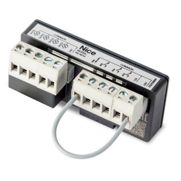 Praktische Erweiterungskarte mit 4 Eingängen und 4 Ausgängen für die Steuereinheiten MLA1 und MCU1 MLAE44