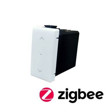 ETTROIT EVZB1202 – Intelligenter ZigBee-Knopf für Tuya-Rollläden, kompatibel mit Originalhalterungen von Vimar Plana