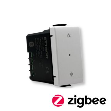 ETTROIT EVZB1301 – Intelligenter ZigBee Tuya-Dimmschalter, kompatibel mit Original-Vimar-Plana-Halterungen