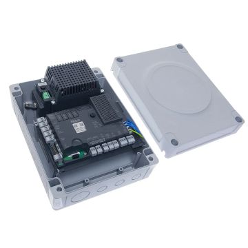 Hochwertige MC824L 24V-Steuereinheit für 2 Drehtorantriebe mit BlueBUS, Opera, Solemyo und integriertem Funkempfänger