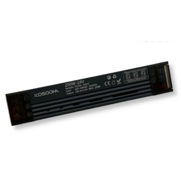 Kosoom Mini Dimmbares LED-Netzteil 24V DC 200W Slim IP20 SA27