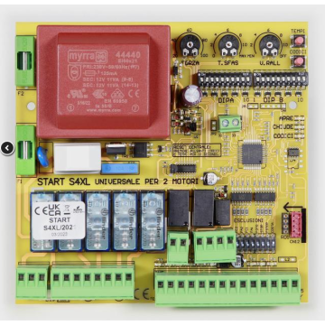 230V einphasige Universalsteuerung für 1 oder 2 Torautomatikmotoren START-S4XL