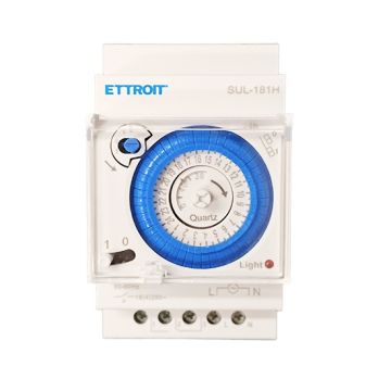 ETTROIT Mechanischer Quarz-Timer 16 A 250 V AC 110–230 V 45–60 Hz - SUL181H
