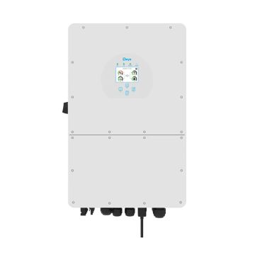 DEYE Dreiphasen-Hybrid-Wechselrichter HIGH VOLTAGE HV On-Grid-Off-Grid 10 kW, LCD-Bildschirm, integriertes Smart Meter, WLAN und CT, 10 Jahre Garantie – 12168