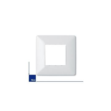 NICE WSW NiceWay Weißer quadratischer Wandteller