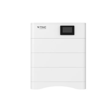 V-TAC-Batteriesatz 15 kWh HOCHSPANNUNG (3 * 5,12 kWh) Stapelbare Speicherbatterien Integriertes BMS 153,6 V, IP65, CEI 0-21 – 120023