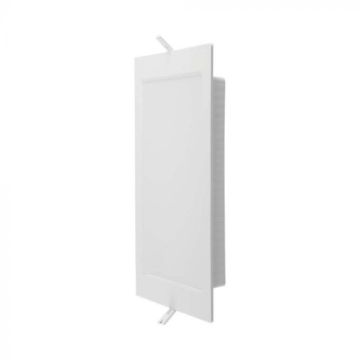 V-TAC PRO Mini 24W quadratisches LED-Einbaupanel Samsung Chip Loch 275-280mm Weiße Farbe 6500K - 104911