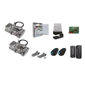 CAME Kit FROG‑X 8K01MI‑007 – Automatisierung für unterirdische Drehtore, Doppelflügel, 24 V, 2 Motoren, CXN BUS-Panel