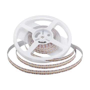 V-TAC LED-Streifen SMD2110 24V 22W/m 4000K CRI&gt;90 700 LEDs/m IP20 Spule 5m 12mm - 212603