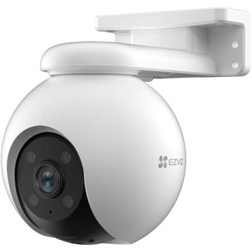 EZVIZ CS-H8 3MP 2K – Wi-Fi-IP-Kamera mit Schwenk- und Neigefunktion, Farbnachtsicht, KI-Smart-Tracking