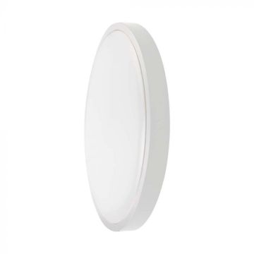 V-TAC VT-8624 Runde LED-Deckenleuchte mit weißem Rahmen, 24 W, Naturweiß, IP44, 4000 K – 76191