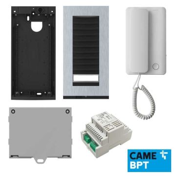 CAME Einfamilien-Gegensprechanlage AGTK200A03 AGT A200 + TARGHA - BPT 8K40CA-006