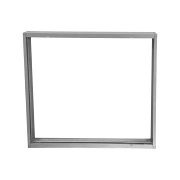 V-TAC-Kit für die externe Montage von hintergrundbeleuchteten LED-Paneelen 60 x 60 cm, silberner Aluminiumrahmen, Artikelnummer 11449