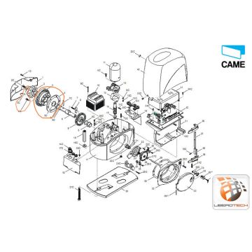 Flansch Ritzel BX-243 – 119RIBX047