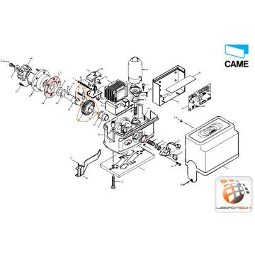 Krone Getriebemotor BZ – 119RIBZ009