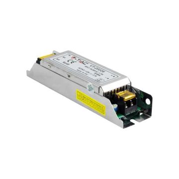 V-TAC VT-20026 SLIM Metallnetzteil 25W 12V 2,1A IP20 mit Schraubklemmen 115x40x25mm - 3228
