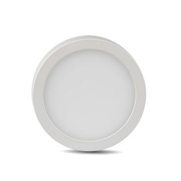V-TAC VT-1805RD 18W LED panel aufputzmontage rund warmweiß 3000K mit driver - SKU 4916