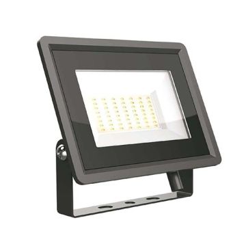 V-TAC VT-4954 LED-Fluter 50W SMD 86LM/W 110° Naturweiß 4000K schlankes schwarzes Aluminium IP65 - SKU 6750