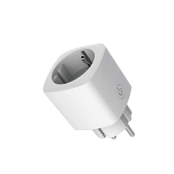 V-TAC VT-5172 Alexa Smarte Steckdose, WLAN-Steckdose (Schuko), Smarte Steckdose mit Energieüberwachung, zeitgesteuerte Steckdose, Fernbedienung, kompatibel mit Alexa, Google Home 10A 2300W 7696
