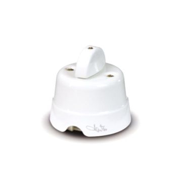 Keramik-Drehknopf 10AX 250V weiße Farbe Fanton 84002
