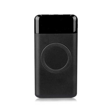 V-TAC VT-3521 Power Bank 10.000mah Wireless Charger 2 ausgänge USB 5V 2A ABS schwarz Körper - sku 8905