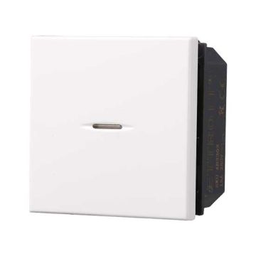 Wech-Axialschalter 2P 16A Bticino Axolute kompatibler Weiß farbe Ettroit AB3302