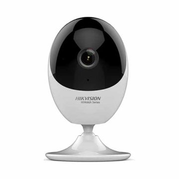 Hikvision HWC-C120-D/W Hiwatch mini Network ip-cam wifi hd 1080p 2Mpx 2.8mm audio slot sd Kunststoff IP20