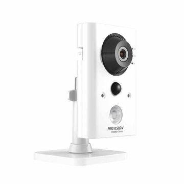 Hikvision HWC-C220-D/W Hiwatch cube Network ip-cam wifi hd 1080p 2Mpx 2.8mm real PIR audio slot sd Kunststoff IP20