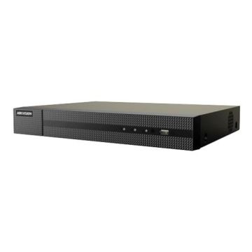 Hikvision HWN-4104MH-4P Hiwatch series nvr 4K hd 4ch@8Mpx mit switch 4 ports poe h.265+ 80Mbps p2p onvif