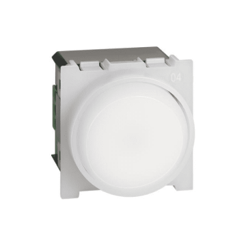 Taschenlampe BTicino Living Now abnehmbar und wiederaufladbar/weißes Licht LED 230Va.c. - 2 module K4380