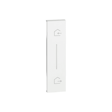 Abdeckung BTicino Living Now in/out symbol für unterputz funkszenensteuerung 1 modul - weiß KW40