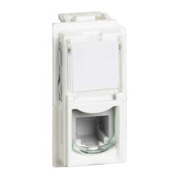 Telefondose BTicino Living Now RJ11  K10 - weiß KW4258RJ11