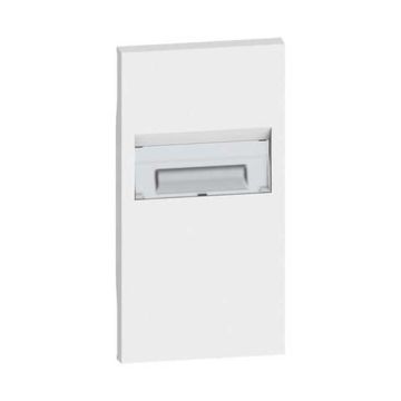 Abdeckung Bticino Living Now für stufenlampe  - weiß KW71