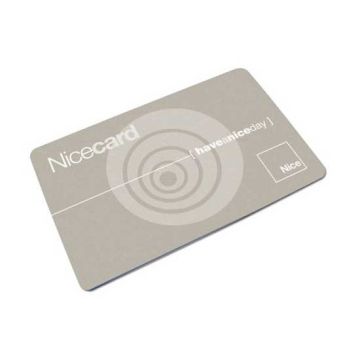 Transponder-Karte programmierbar über Handheld MOU Nice
