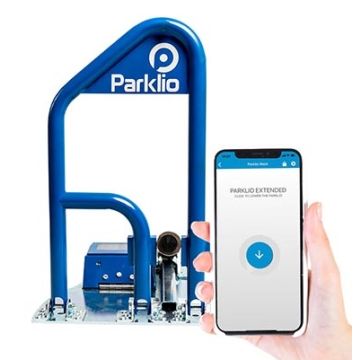 Intelligente Parkschranke, autarkes Solarlade-Smartphone-Management Smart Bluetooth Parklio