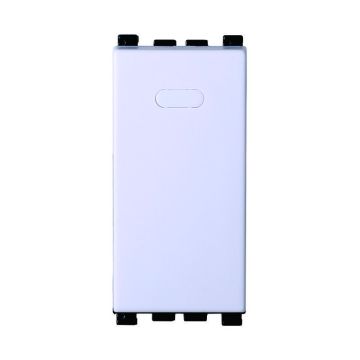 ETTROIT Einpoliger Schalter 1P 16A Farbe weiß kompatibel mit Vimar Arke VA0401B