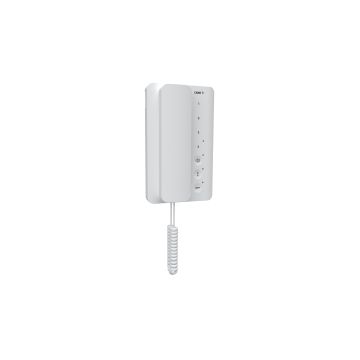CAME Mobilteil-Gegensprechanlage 2 Tasten + 4 Achattasten AGT A200 EVO S200 Gegensprechanlage 840CA-0020 weiße Farbe