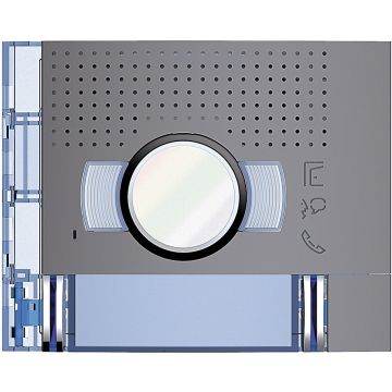 BTICINO 351223 Standard-A/V-Frontplatte mit 2 zweireihigen Allstreet-Tasten