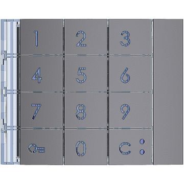 BTICINO 353003 Allstreet-Tastatur vorne