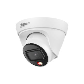 Dahua 2MP Vollfarb-Mini-Dome-IP-Kamera für den Außen-/Innenbereich, 2,8mm Festbrennweite, IPC-HDW1239T1P-A-IL-0280B-S6