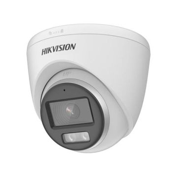 Hikvision DS-2CE72KF0T-FS Turm-Domekamera ColorVu 4IN1 TVI/AHD/CVI/CVBS 3K HD+ 5Mpx 2,8mm OSD-Audio IP67